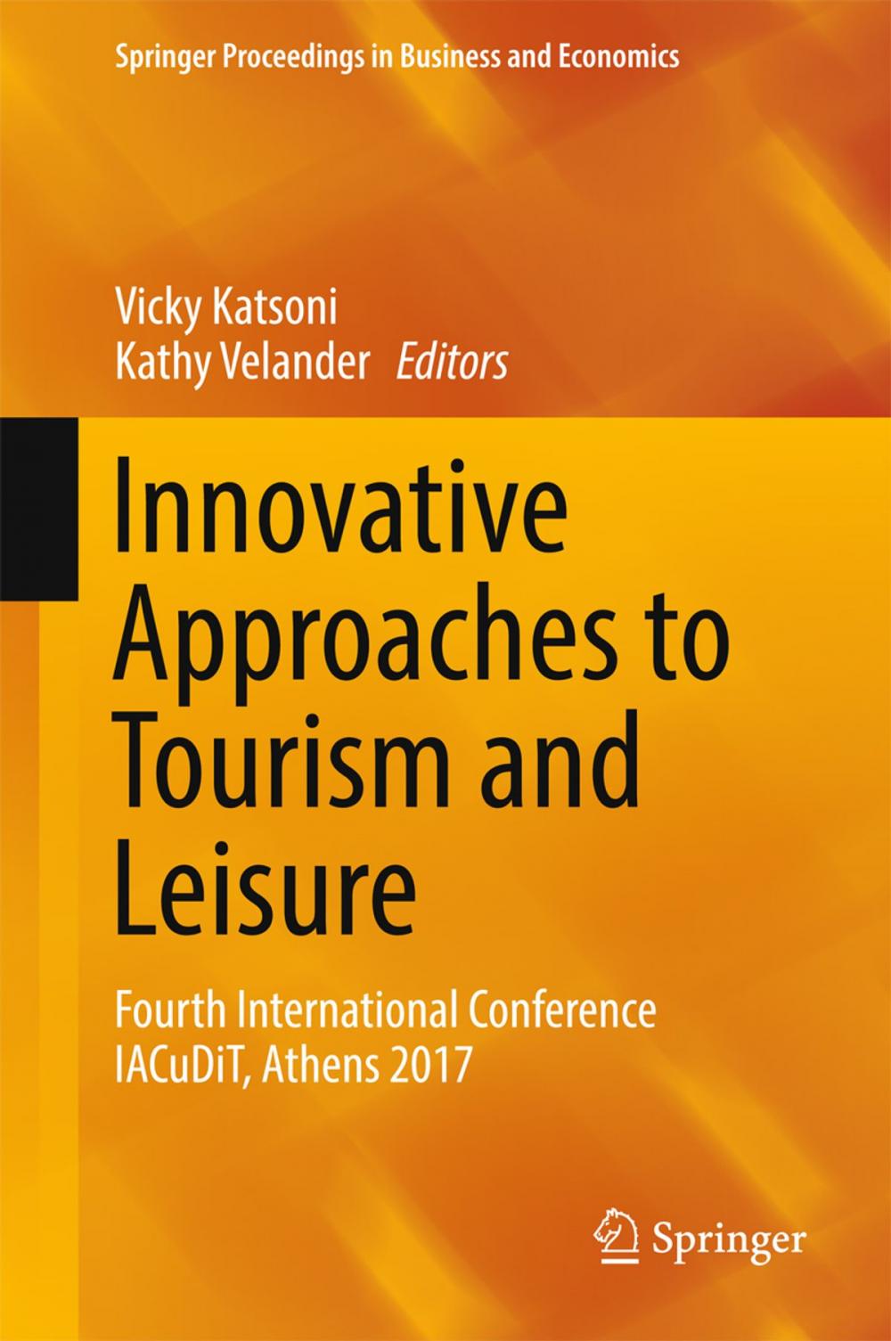 Big bigCover of Innovative Approaches to Tourism and Leisure