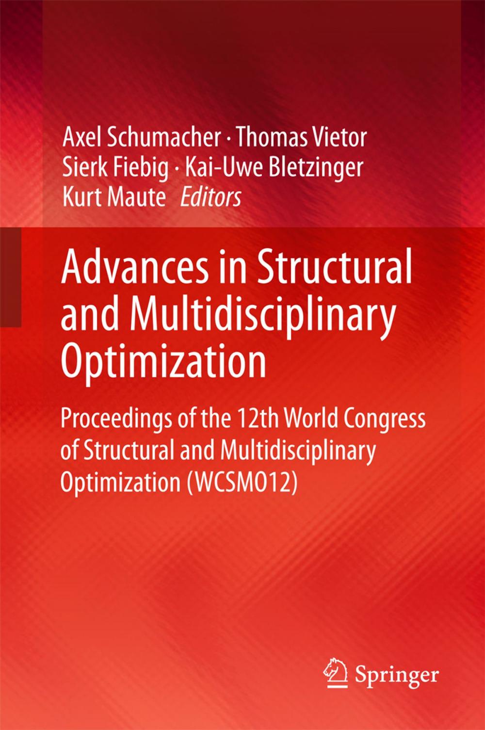 Big bigCover of Advances in Structural and Multidisciplinary Optimization