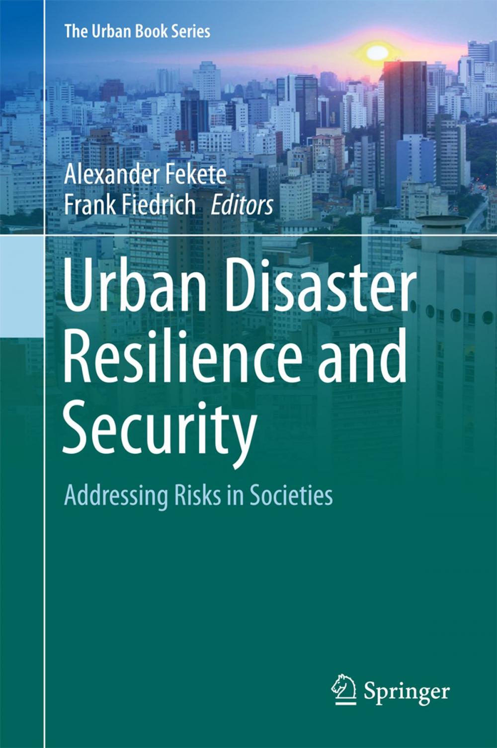 Big bigCover of Urban Disaster Resilience and Security