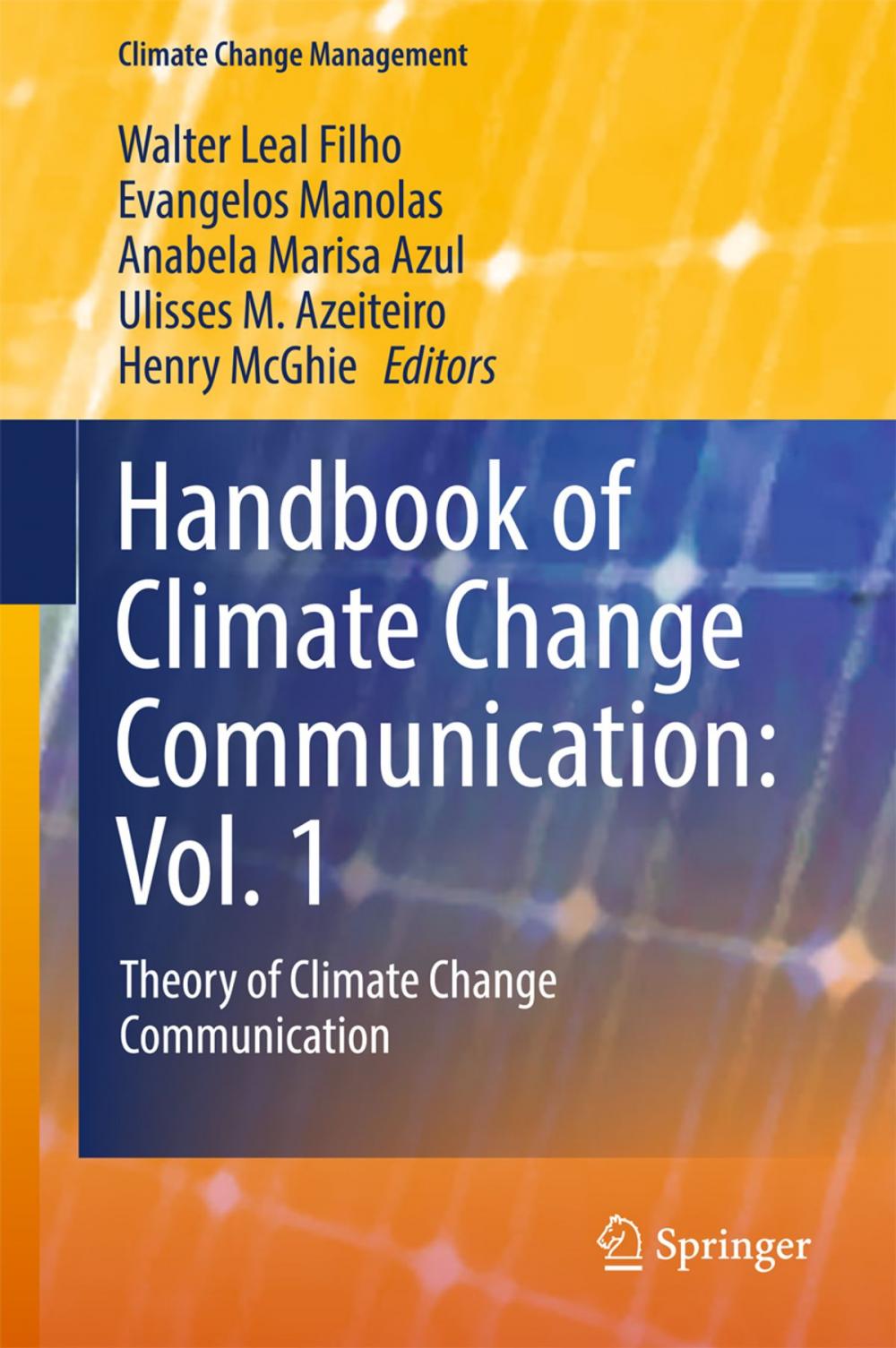 Big bigCover of Handbook of Climate Change Communication: Vol. 1