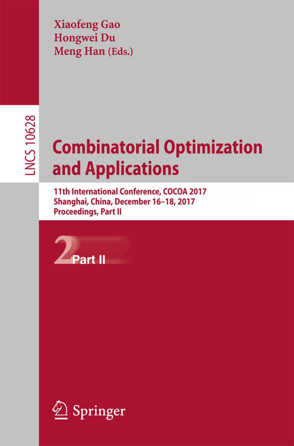 Big bigCover of Combinatorial Optimization and Applications