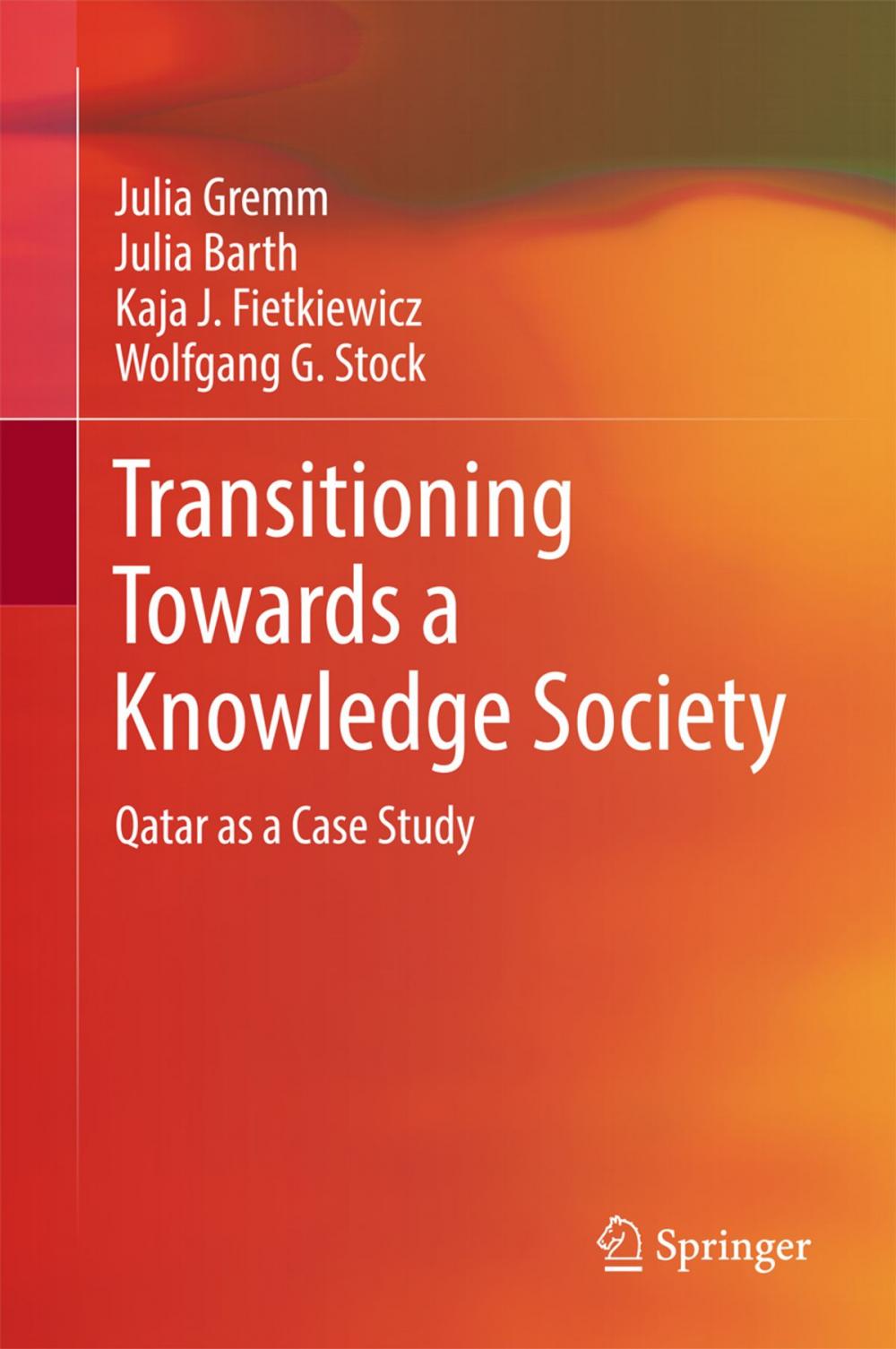 Big bigCover of Transitioning Towards a Knowledge Society