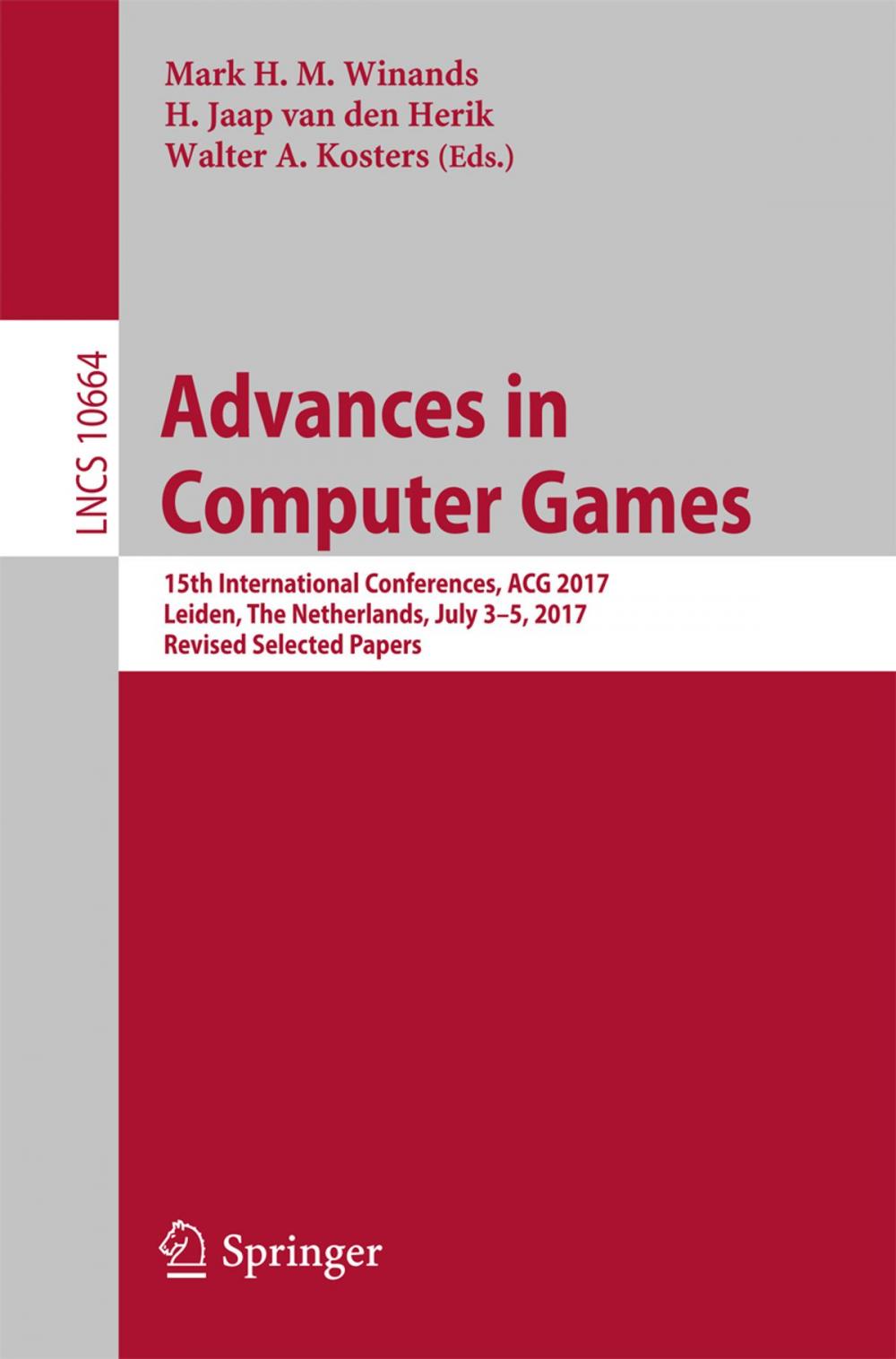 Big bigCover of Advances in Computer Games