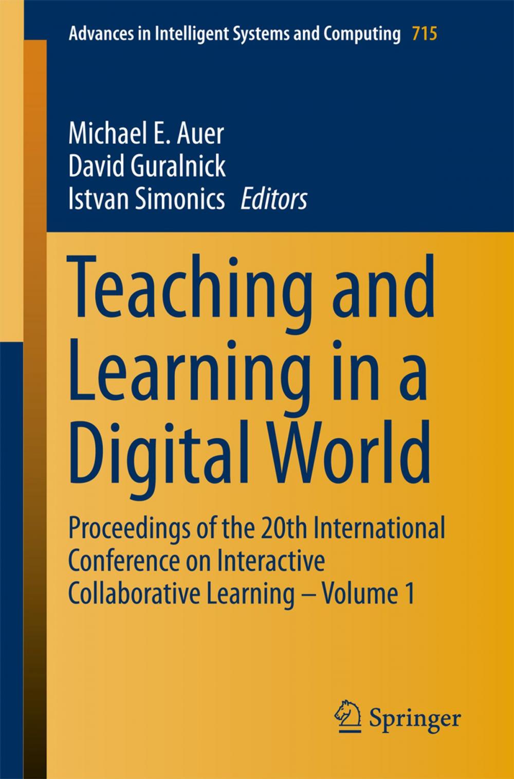 Big bigCover of Teaching and Learning in a Digital World