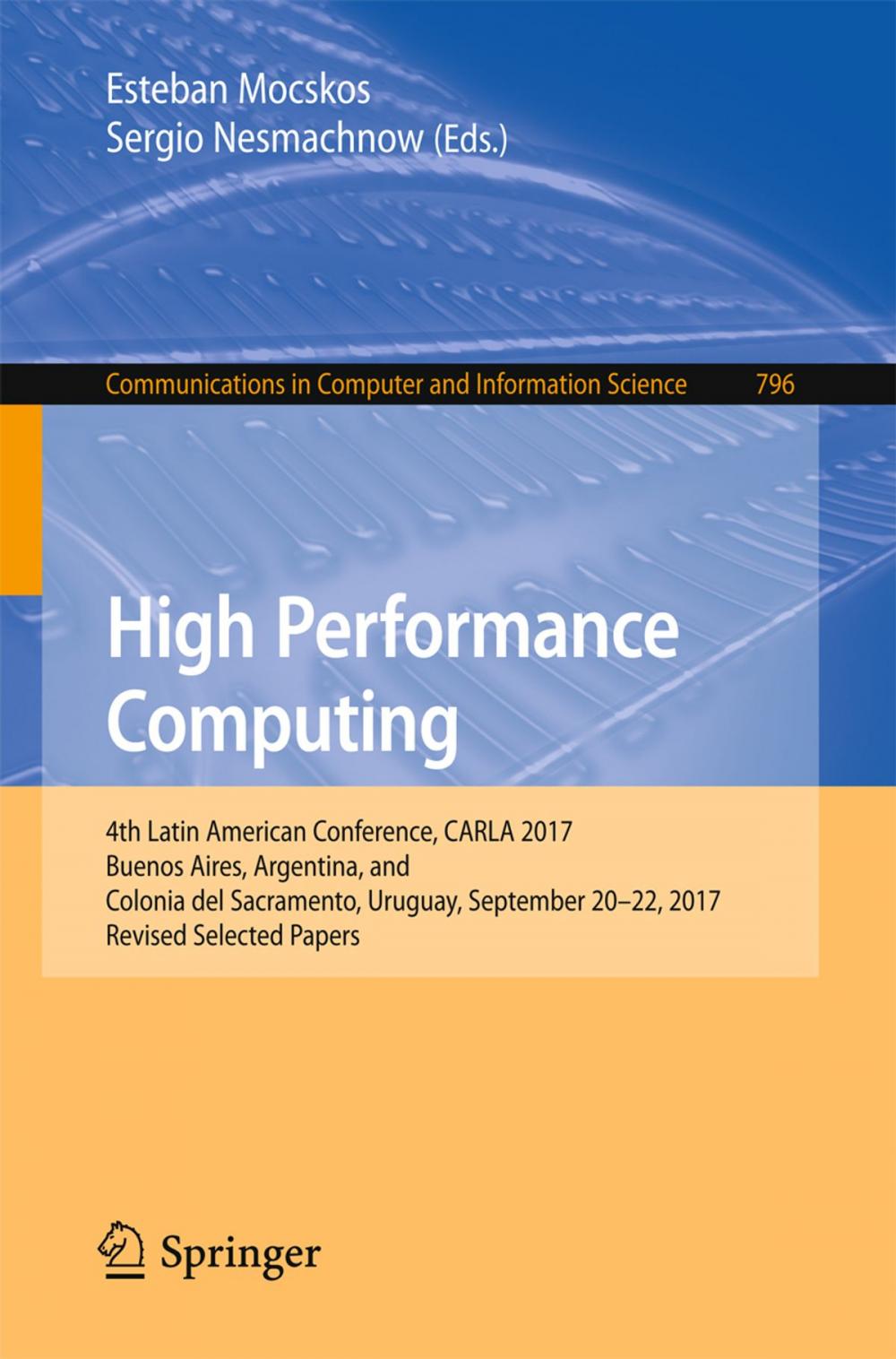 Big bigCover of High Performance Computing