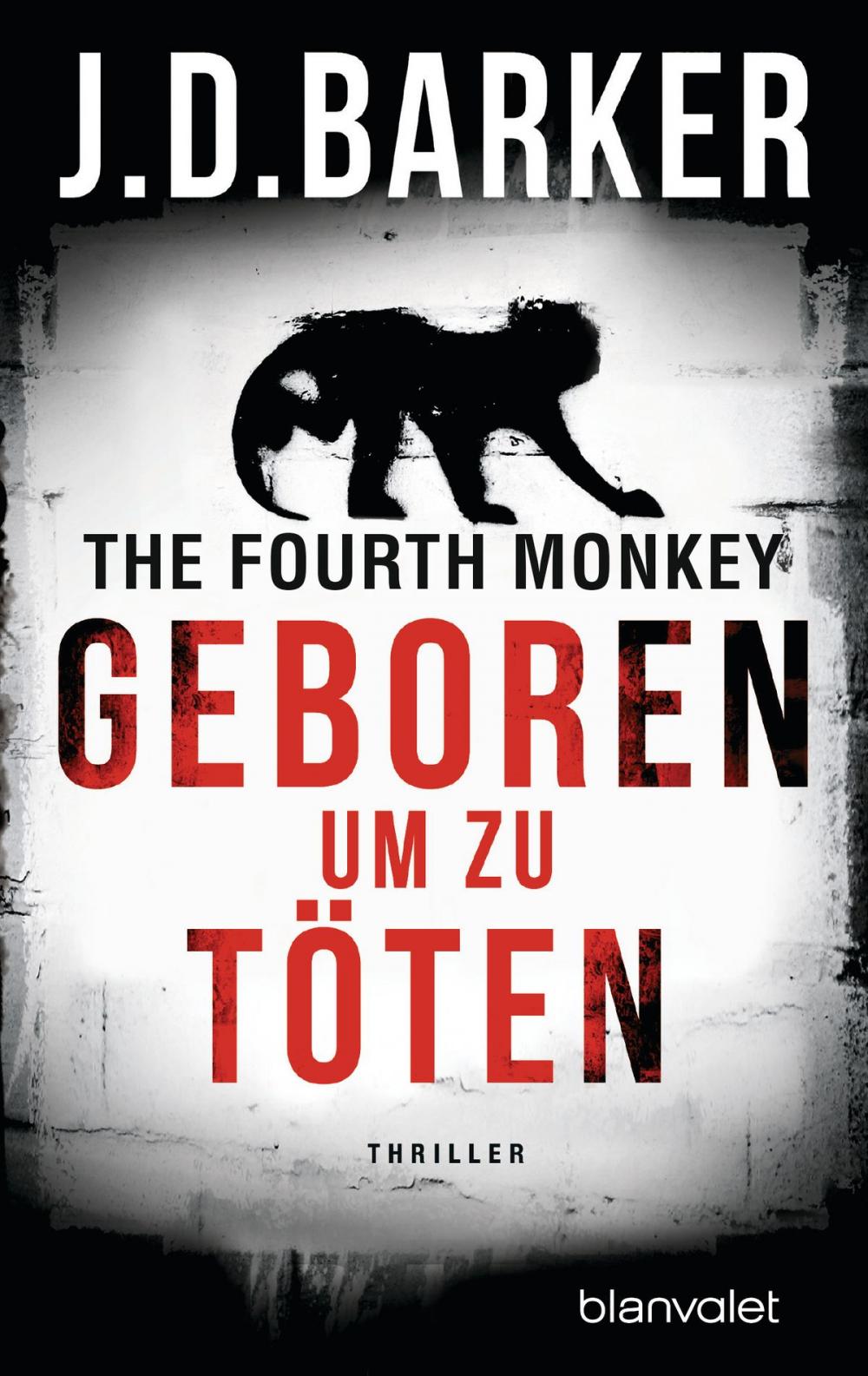 Big bigCover of The Fourth Monkey - Geboren, um zu töten