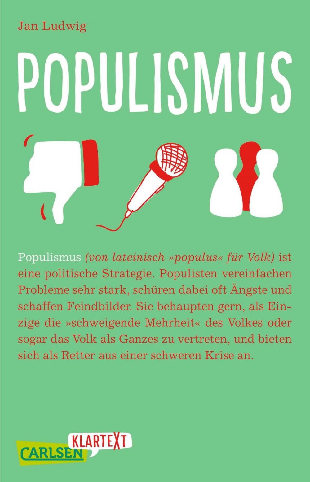 Big bigCover of Carlsen Klartext: Populismus