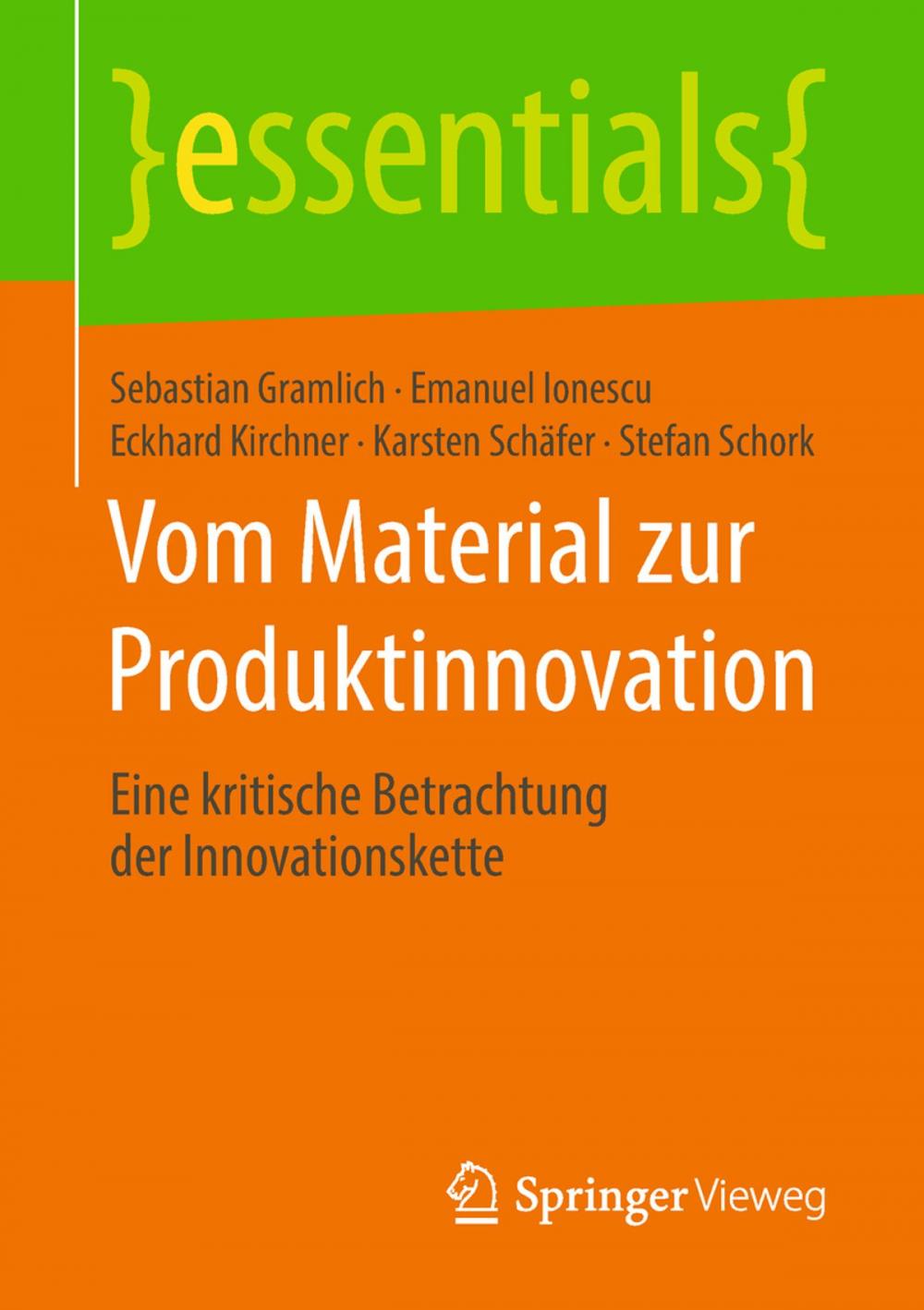 Big bigCover of Vom Material zur Produktinnovation