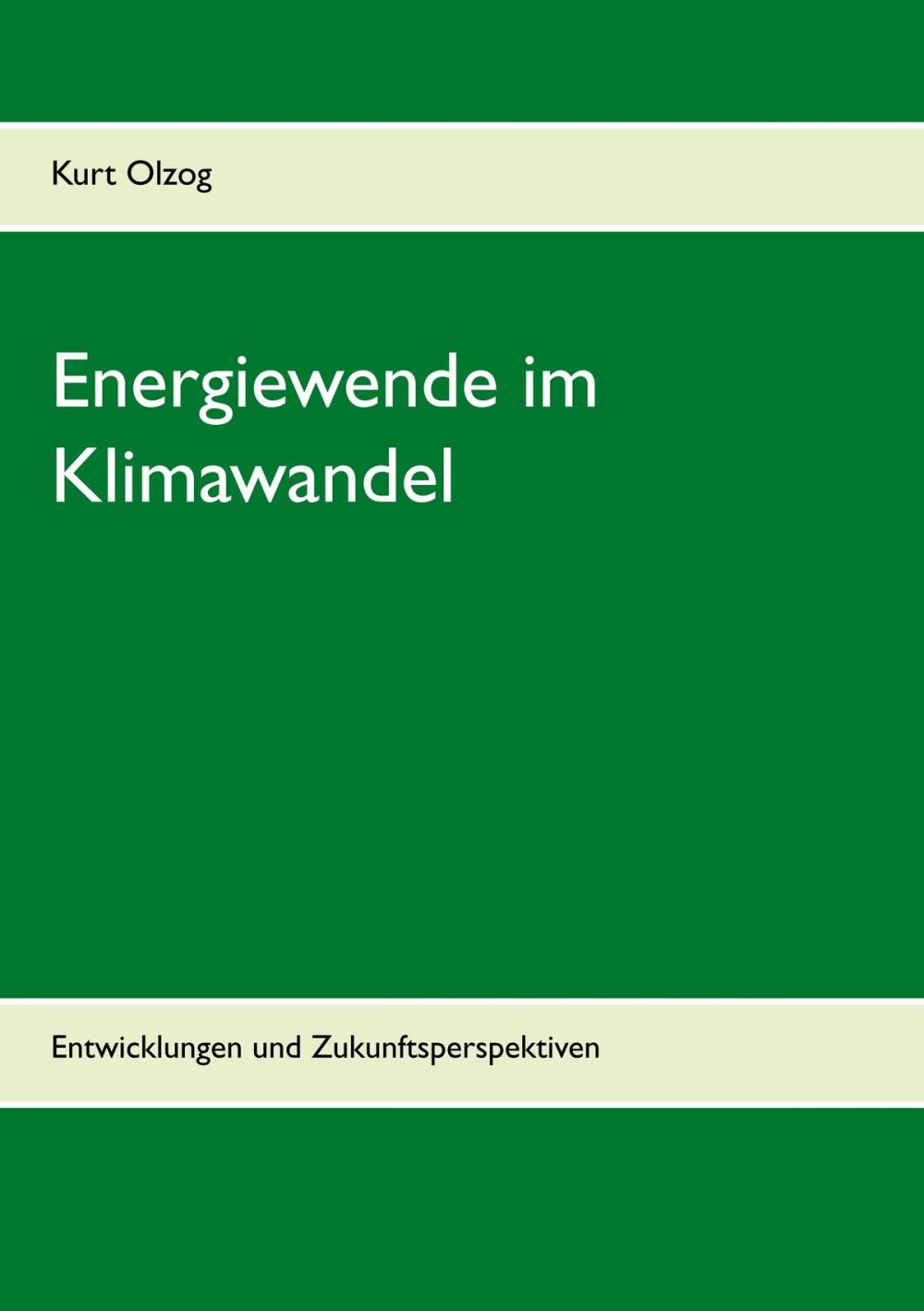 Big bigCover of Energiewende im Klimawandel