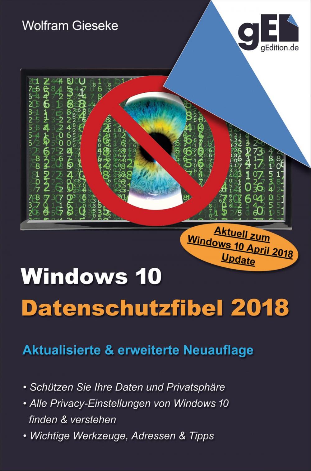 Big bigCover of Windows 10 Datenschutzfibel 2018