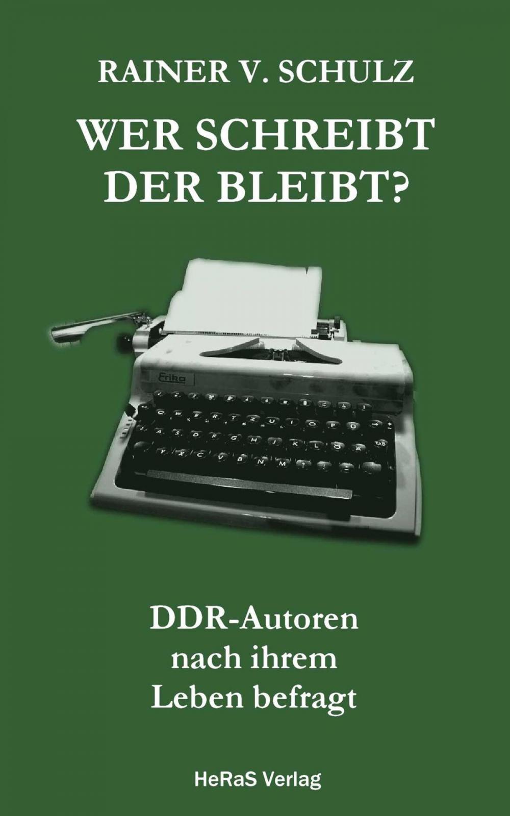 Big bigCover of Wer schreibt der bleibt?