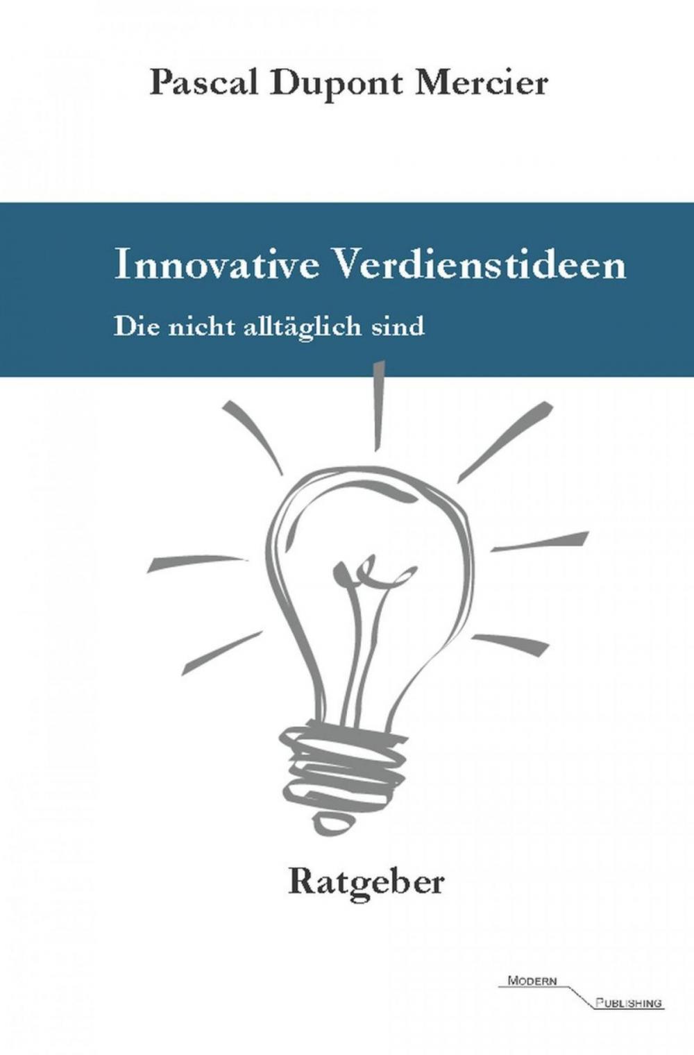 Big bigCover of Innovative Verdienstideen