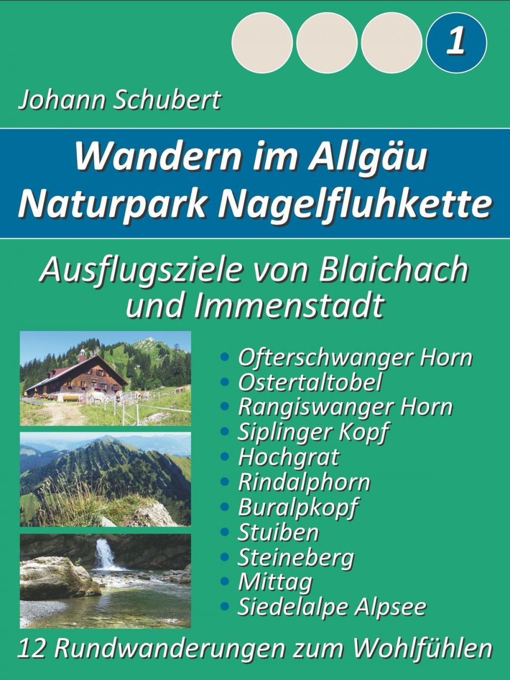 Big bigCover of Naturpark Nagelfluhkette Allgäu Wanderungen zum Wohlfühlen