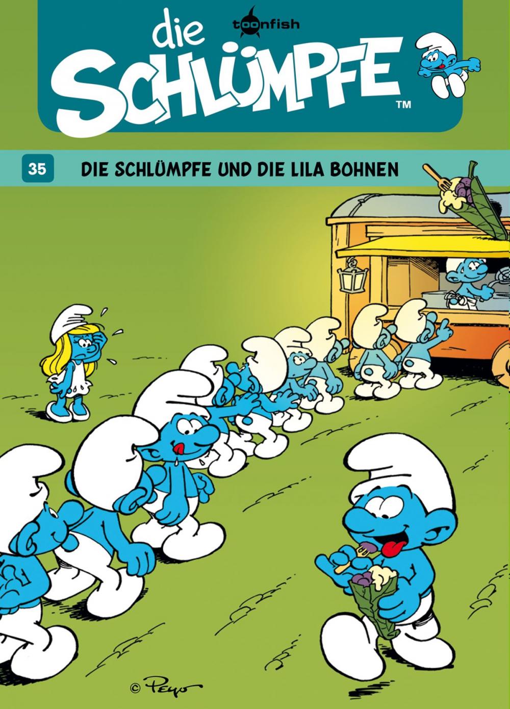 Big bigCover of Die Schlümpfe 35: Die Schlümpfe und die lila Bohnen