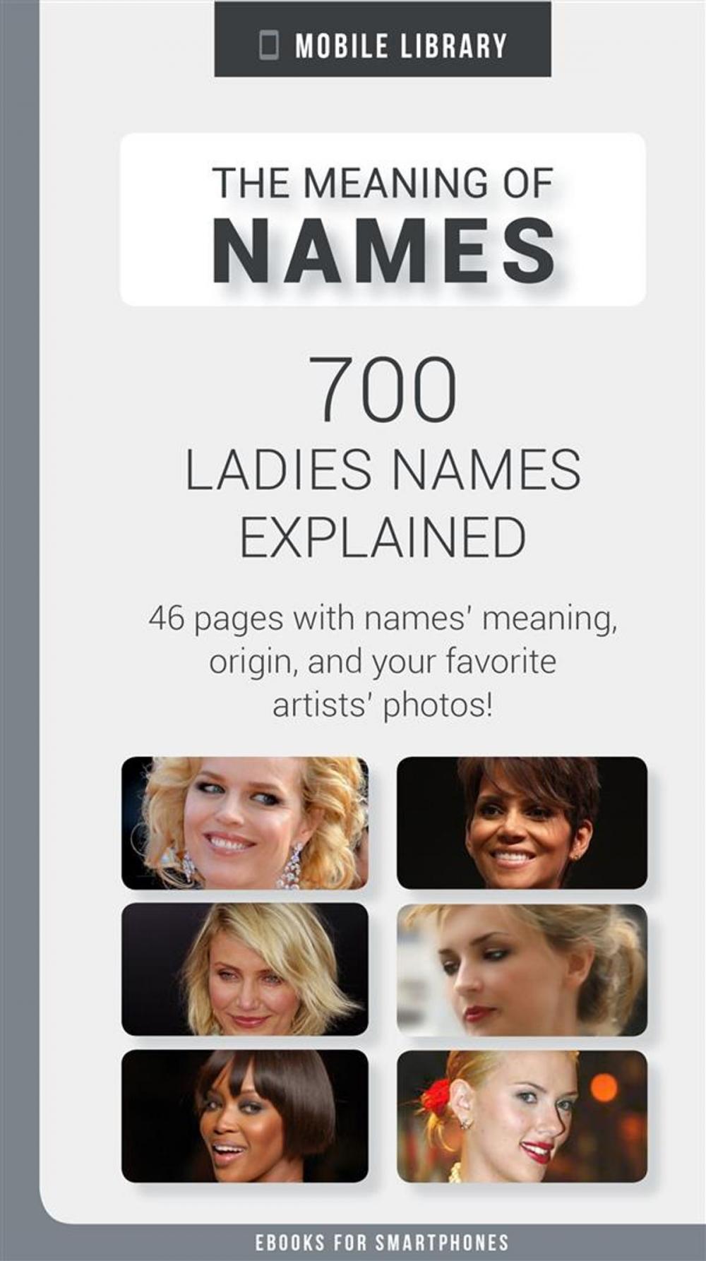 Big bigCover of Meaning of Ladies Names