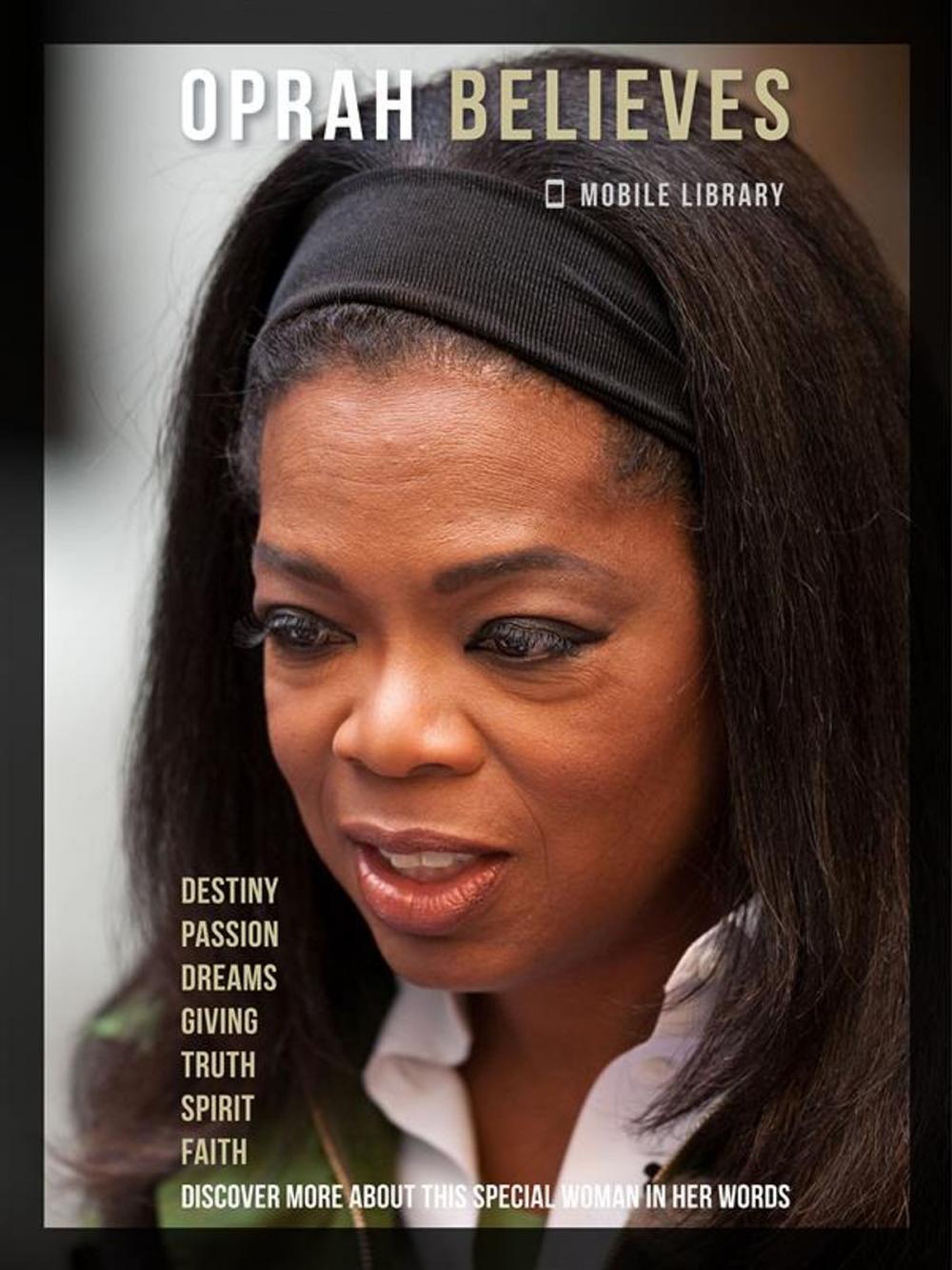 Big bigCover of Oprah Believes