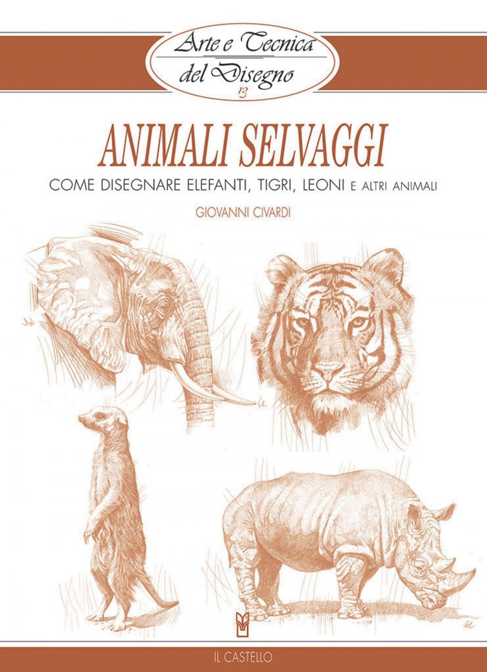 Big bigCover of Arte e Tecnica del Disegno - 13 - Animali selvaggi