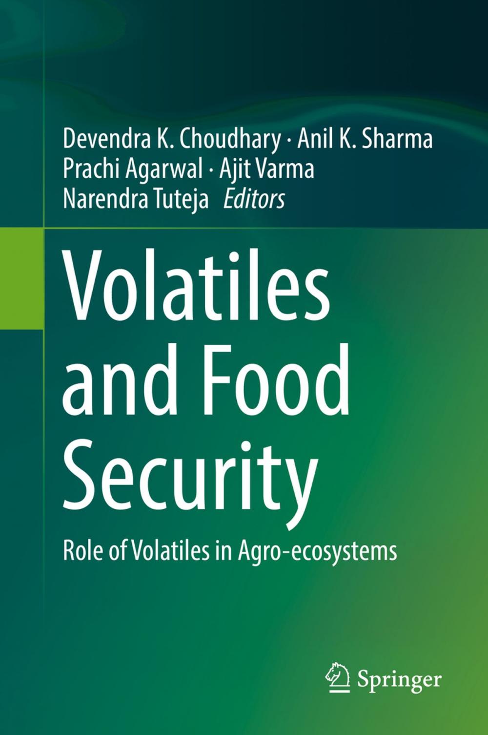 Big bigCover of Volatiles and Food Security