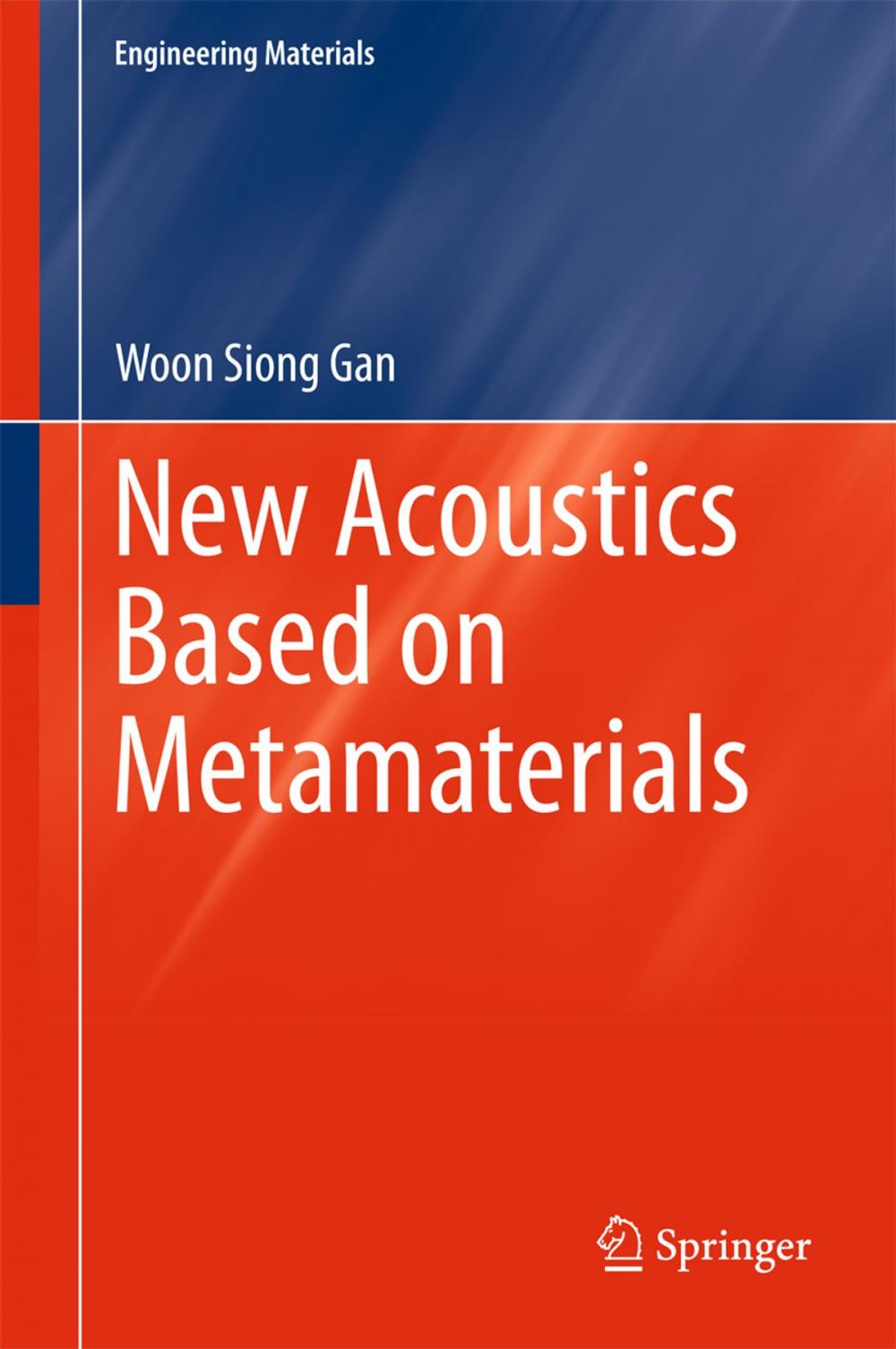 Big bigCover of New Acoustics Based on Metamaterials