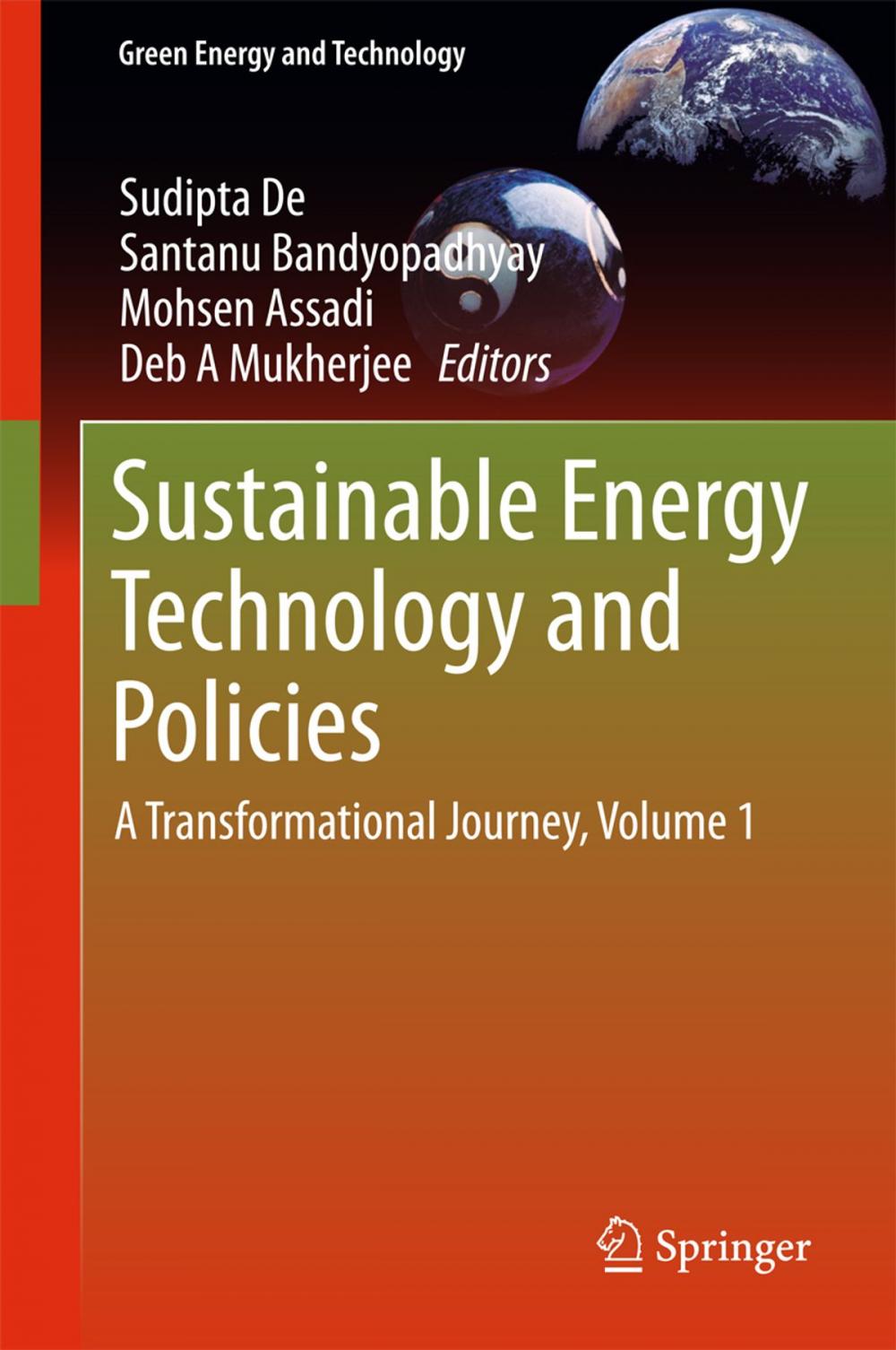 Big bigCover of Sustainable Energy Technology and Policies