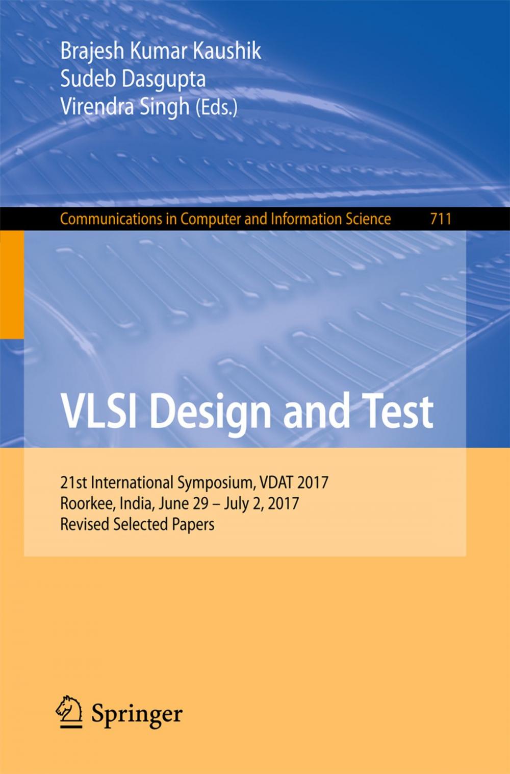 Big bigCover of VLSI Design and Test