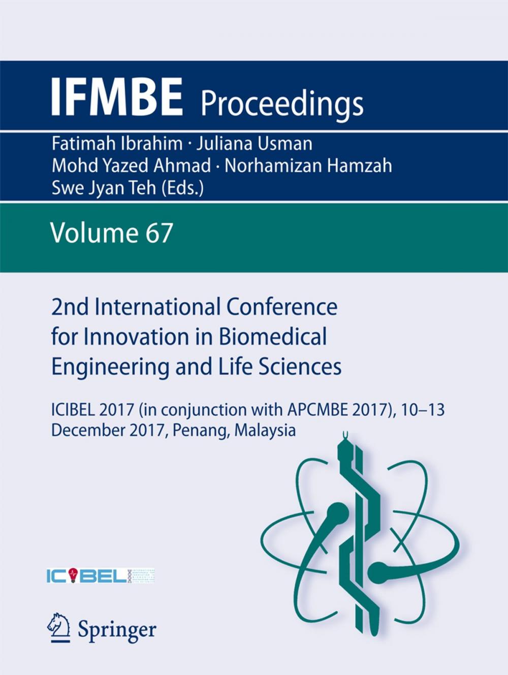 Big bigCover of 2nd International Conference for Innovation in Biomedical Engineering and Life Sciences