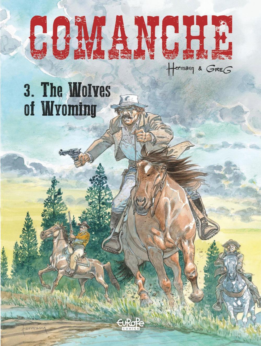 Big bigCover of Comanche - Volume 3 - The Wolves of Wyoming