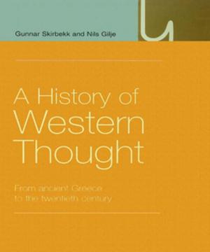 Cover of the book A History of Western Thought by Karsten Ronit