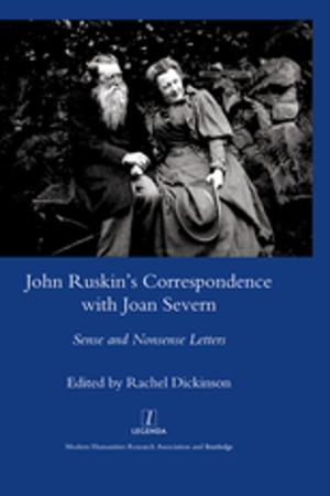 Cover of the book John Ruskin's Correspondence with Joan Severn by Max Beloff