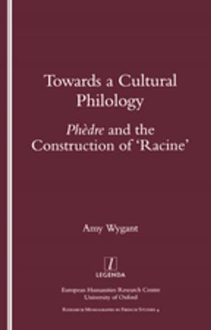 Cover of the book Towards a Cultural Philology by Robert Pasley