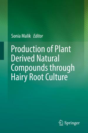 Cover of the book Production of Plant Derived Natural Compounds through Hairy Root Culture by Iván D. Díaz-Rodríguez, Sangjin Han, Shankar P. Bhattacharyya