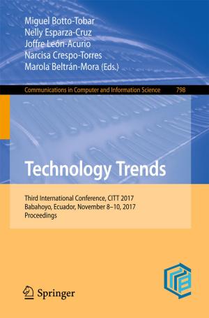 Cover of the book Technology Trends by Cheng-Few Lee, Tzu Tai, John Lee, Jow-Ran Chang