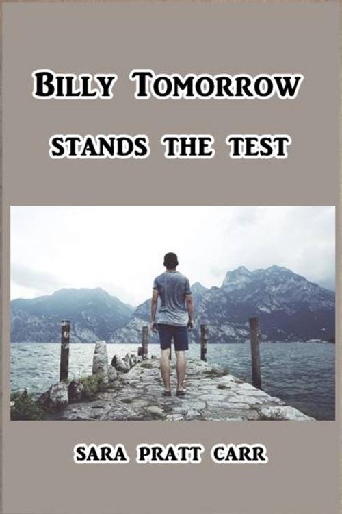 Cover of the book Billy Tomorrow Stands the Test by Sarah Pratt Carr, Green Bird Press