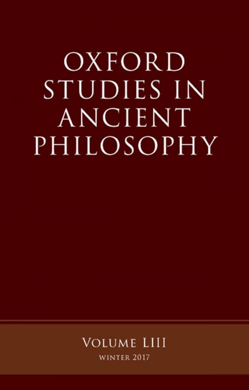 Cover of the book Oxford Studies in Ancient Philosophy, Volume 53 by , OUP Oxford