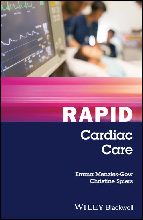 Cover of the book Rapid Cardiac Care by Emma Menzies-Gow, Christine Spiers, Wiley