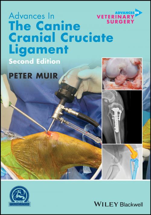Cover of the book Advances in the Canine Cranial Cruciate Ligament by Peter Muir, Wiley