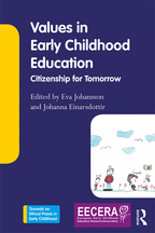 Cover of the book Values in Early Childhood Education by , Taylor and Francis