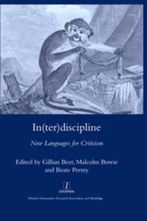 Cover of the book In(ter)discipline by Gillian Beer, Taylor and Francis