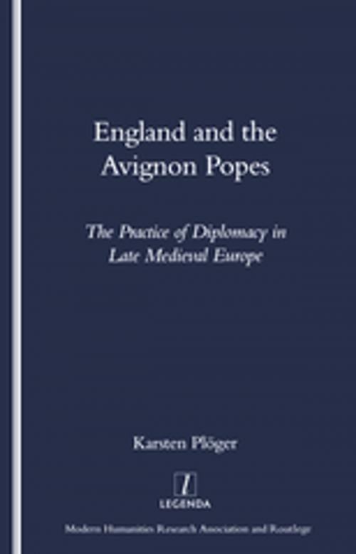 Cover of the book England and the Avignon Popes by Karsten Pluger, Taylor and Francis