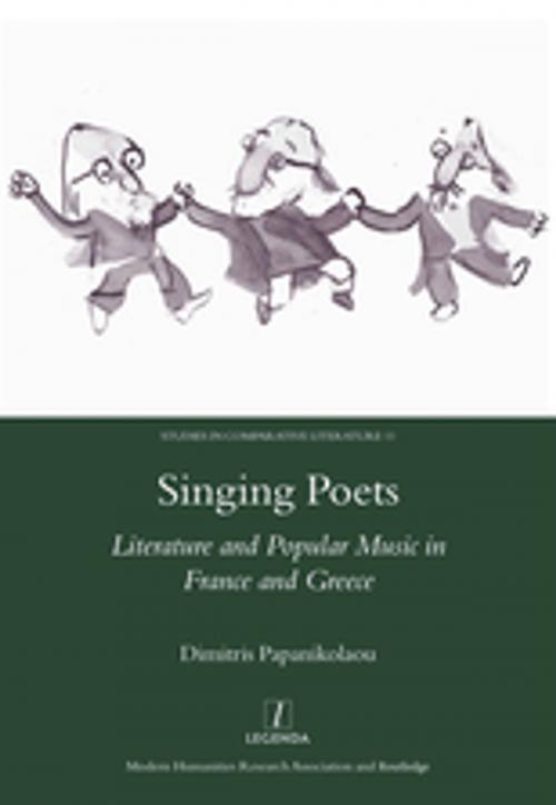 Cover of the book Singing Poets by Dimitris Papanikolaou, Taylor and Francis