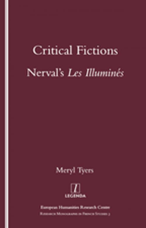 Cover of the book Critical Fictions by Meryl Tyers, Taylor and Francis