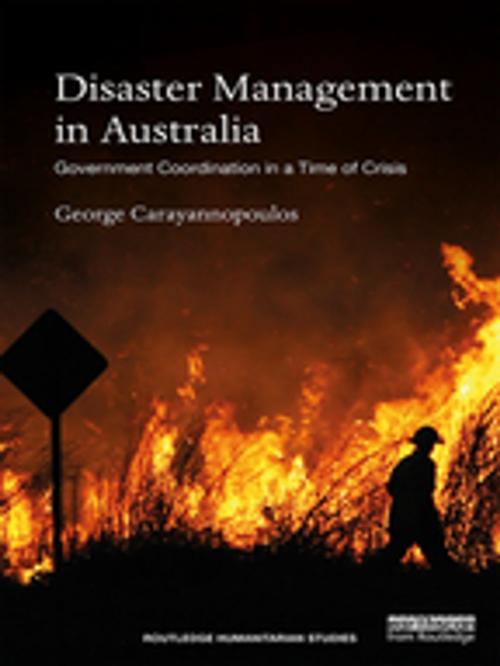 Cover of the book Disaster Management in Australia by George Carayannopoulos, Taylor and Francis