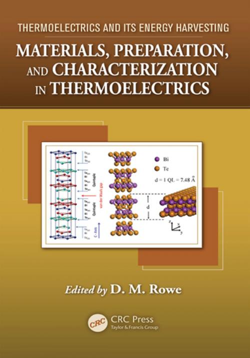 Cover of the book Materials, Preparation, and Characterization in Thermoelectrics by , CRC Press