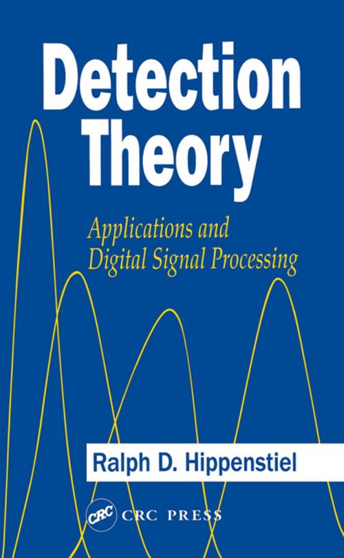 Cover of the book Detection Theory by Ralph D. Hippenstiel, CRC Press