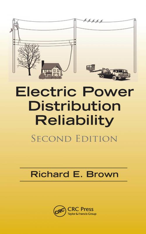Cover of the book Electric Power Distribution Reliability by Richard E. Brown, CRC Press