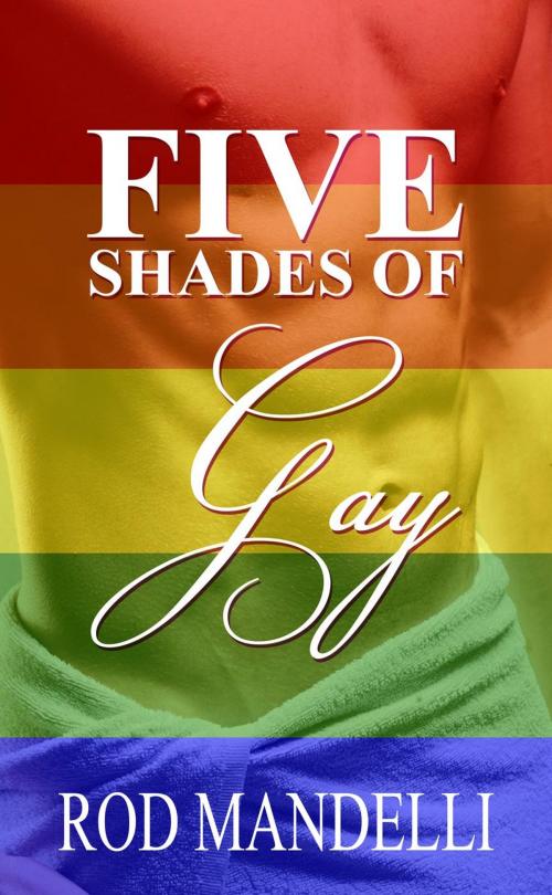 Cover of the book Five Shades of Gay by Rod Mandelli, Gayrotica Press