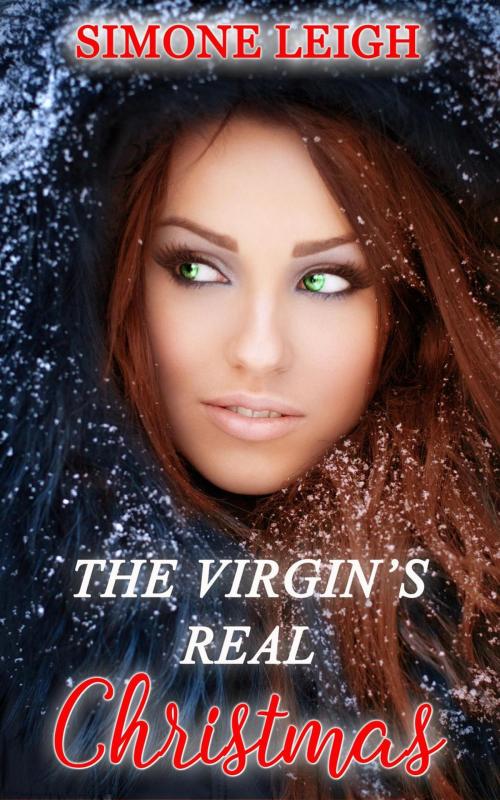 Cover of the book The Virgin's Real Christmas by Simone Leigh, Coffee Break Erotica