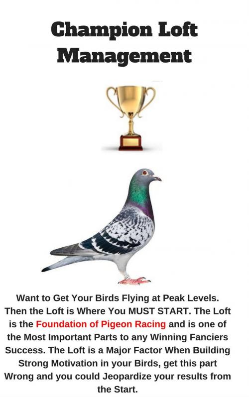 Cover of the book Champion Loft Management by The Racing Pigeon Enthusiast, Racing Pigeon Enthusiast