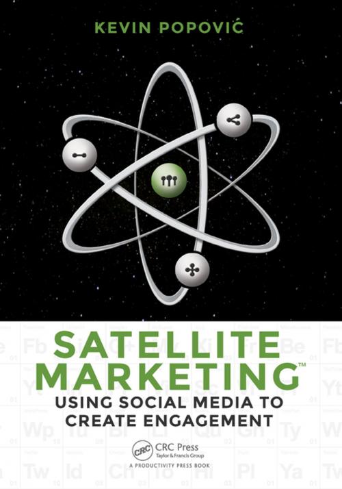 Cover of the book Satellite Marketing by Kevin Popovic, Taylor and Francis