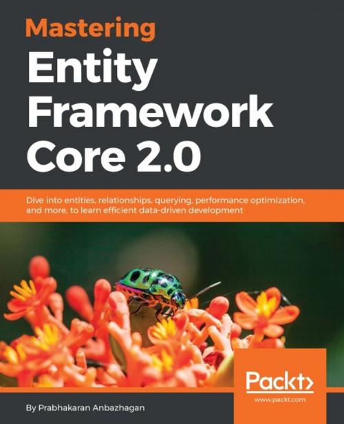 Cover of the book Mastering Entity Framework Core 2.0 by Prabhakaran Anbazhagan, Packt Publishing